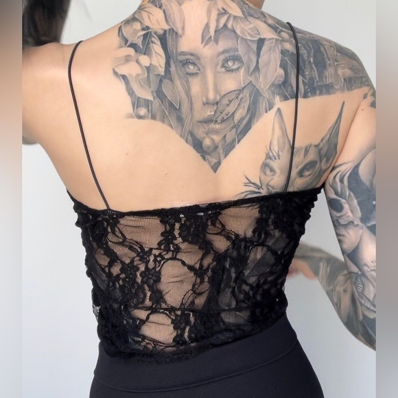 camisole dentelle noir - Picture 3 of 3